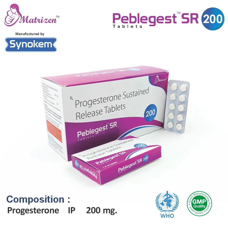 Progesterone Tablet at the best price in PCD Pharma Franchise for Hormone Replacement, Extended Release Menopausal Support.